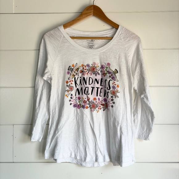 Natural Life Quarter Sleeve Tee - Picture 1 of 5